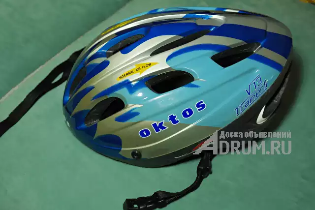 Продаю велошлем OKTOS, размер головы 54 - 58 см (M), новый, в Москвe, категория "Запчасти для велосипедов, аксессуары"