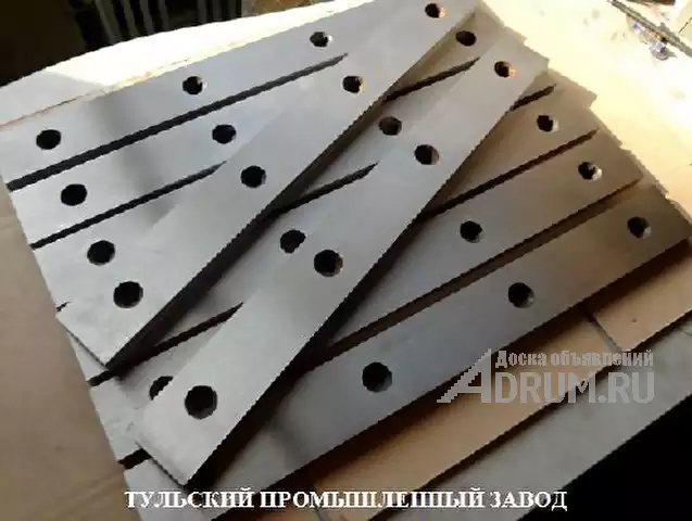 Ножи для гильотинных ножниц 510х60х20, 520х75х25, 540х60х16мм от производителя, в Москвe, категория "Промышленное"