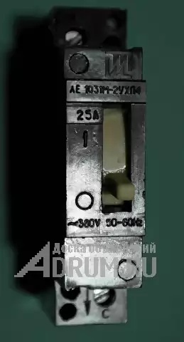 Квартирный автомат (автоматические выключатели) АЕ 1031М - 2УХЛ4 на 16А и на 25А (Ампер) в Москвe, фото 2