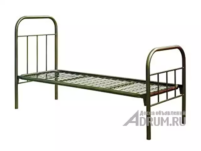 Кровати одноярусные металлические двухспальные в Ангарске, фото 3