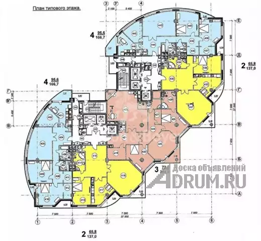 Продажа 3-комнатной квартиры 137м2 в центре Москвы в элитном ЖК Махаон в Москвe, фото 10