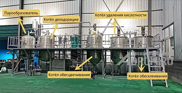 Мини оборудование для рафинации подсолнечного масла в малом заводе по рафинации подсолнечного масла, в Москвe, категория "Оборудование, производство"