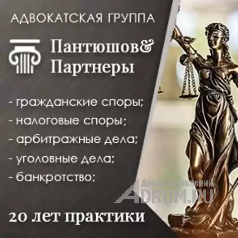 Полный спектр юридических услуг на высоком уровне. Пантюшов и Партнеры, Москва