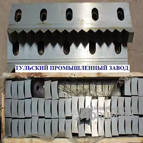 Продажа, производство ножей для шредера 40 40 24. Корончатые ножи для шредеров в наличии., в Москвe, категория "Промышленное"