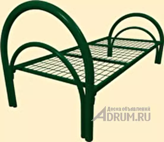 Кровати металлические одноярусные дешево в Красноярске, фото 3