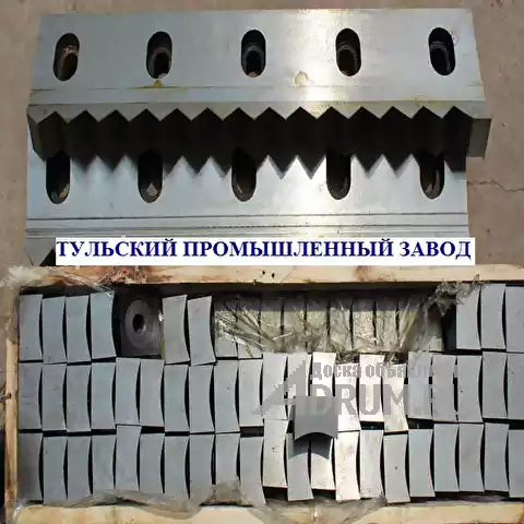 Ножи корончатые для шредеров в городе Москва 40 40 25, 60 60 25 от завода производителя. в Туле