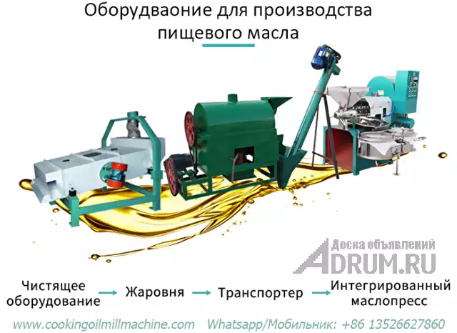Оборудование для прессования кукурузного масла, Санкт-Петербург