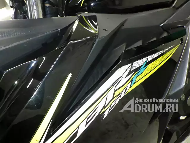 Мотоцикл спортбайк Honda CBR150R рама KC91 модификация спортивный гв 2016 пробег 12 т.км черный в Москвe, фото 11