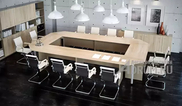Мебель для переговорных, столы и стулья для переговорной комнаты купите от производителя в Москвe, фото 2
