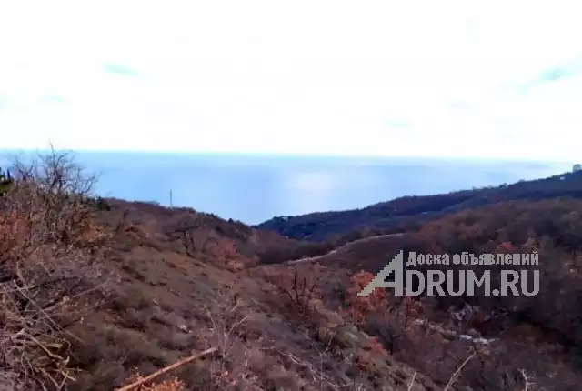 Участок в Крыму 8.5 сотки с панорамным видом на море и горы в Алуште, фото 3