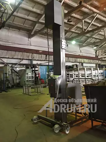 Столбовой (мачтовый) подъёмник-опрокидыватель передвижной в Москвe