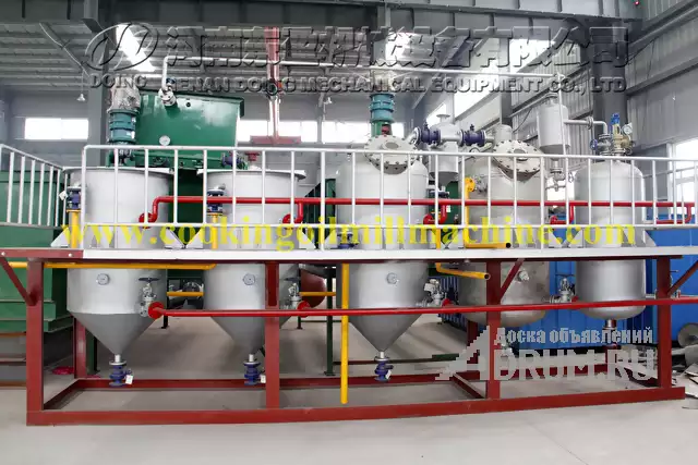 1 - 10 тонн сутки мини - завод по рафинации подсолнечного масла в Москвe