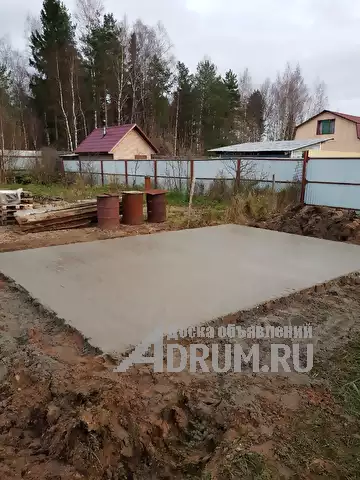 Фундамент под ключ, бетонные полы в Великий Новгород, фото 2