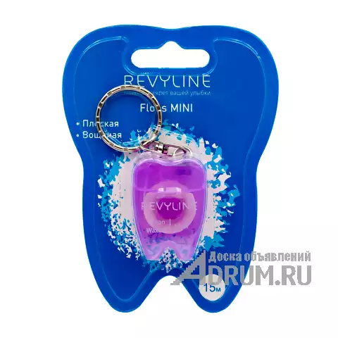 Зубная нить Revyline floss mini в компактной упаковке в Сочи