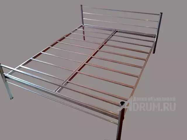 Одноярусные металлические кровати, кровати с металлическими сетками в Улан-Удэ, фото 2