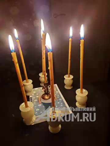 Восковые отливки, чистки свечами. Таро. в Москвe, фото 3