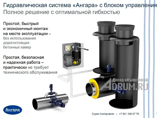 Инновационная гидравлическая система для управления трубопроводной арматурой в Санкт-Петербургe, фото 2
