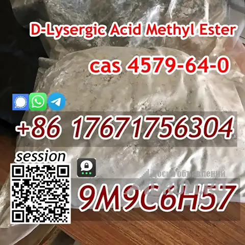 CAS 4579-64-0 D-Lysergic Acid Methyl Ester+8617671756304 China Supply в Авсюнино, фото 5