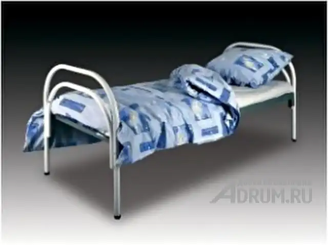 Металлические кровати для бытовок, трехъярусные кровати в Орске, фото 2