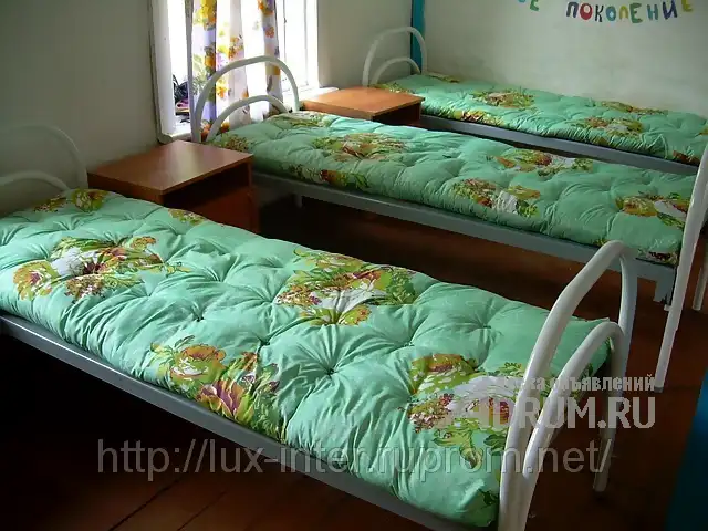 Металлические кровати для бытовок, трехъярусные кровати в Орске, фото 6