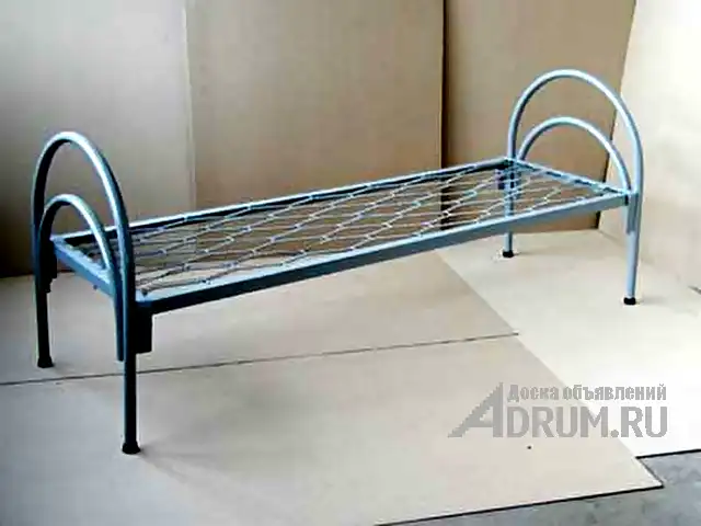 Для строительных подсобок, рабочих комнат металлические кровати в Абакане, фото 3