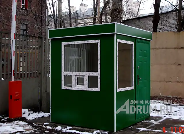 Пост охраны размер 2,0х2,0х2,5м,  П-4 цена эконом, новый, утепленный в Москвe, фото 5