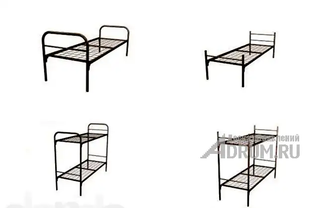 Кровати металлические, стулья в офис оптом на металлокаркасе в Иркутске, фото 6
