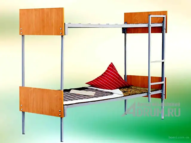 Металлические кровати от производителя, кровати для вагончиков в Нижнекамске, фото 4