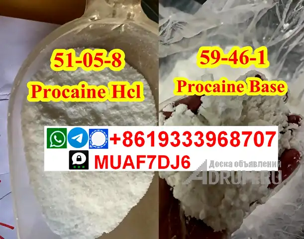 Procaine Base CAS59-46-1 Procaine Hydrochloride CAS51-05-8 Export to Holland, Москва