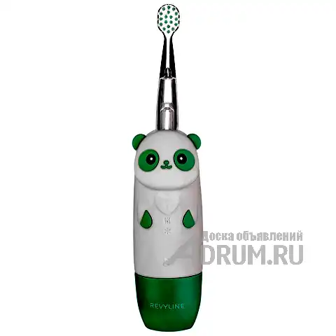 Звуковая щетка для детей от года Revyline RL025 Panda Green в Воронеж, фото 2