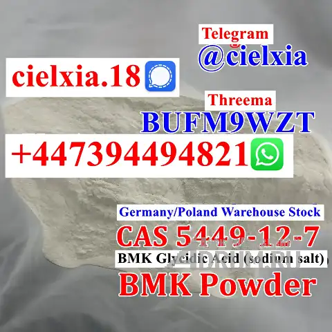 Threema_BUFM9WZT Cheap Price CAS 5449-12-7 BMK Powder BMK Glycidic Acid (sodium salt) в Москвe, фото 2