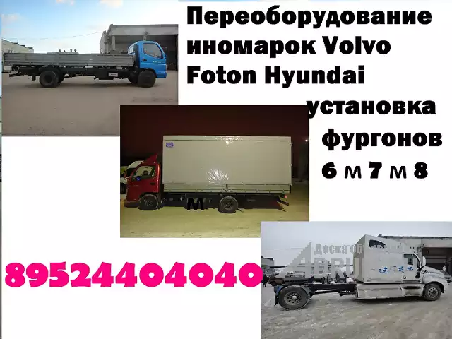 Бортовые платформы Man Hyundai Isuzu еврокузова купить фургон на Volvo Tata Iveko, Воронеж