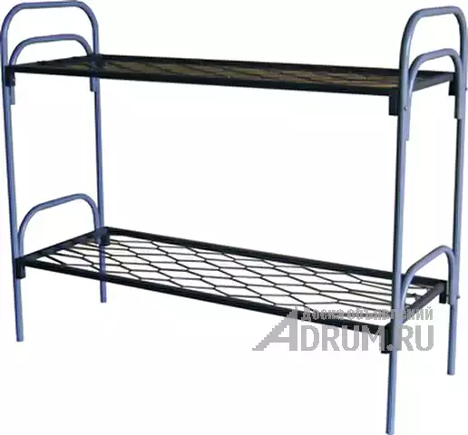 Кровати металлические прочные для отдыхающих в Москвe, фото 5