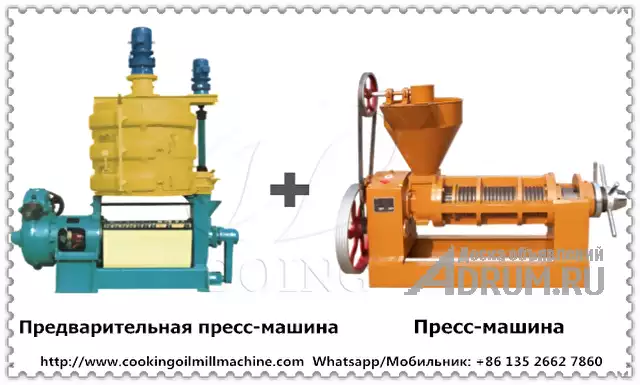 Оборудование для производства подсолнечного масла методом прессования производительностью 1- 1000 тонн в сутки в Москвe, фото 3
