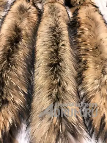Меховые опушки на капюшон из меха финского енота. LADY FOX в Москвe, фото 3