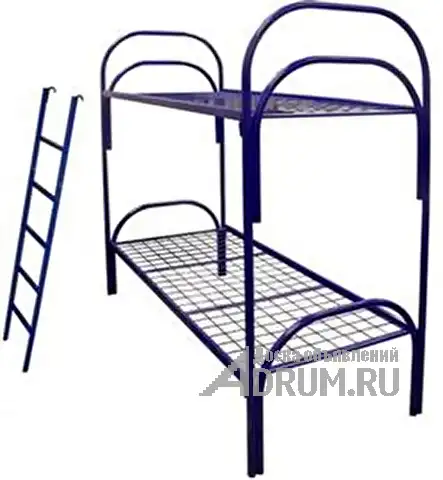 Металлические дешевые кровати, кровати для детских лагерей, санаторий в Чебоксары, фото 2