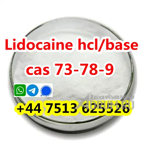 cas 73-78-9 Lidocaine Hydrochloride POWDER HOT SALE, в Москвe, категория "Промышленные материалы"