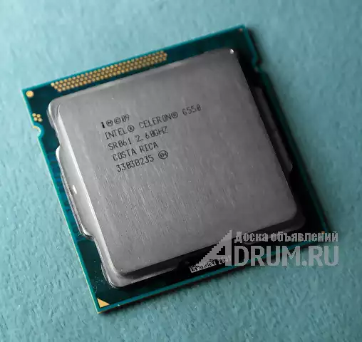 Процессор Intel Celeron G550. Socket 1155. кэш 2M. частота 2. 6 Ghz. Sandy Bridge в Москвe, фото 2