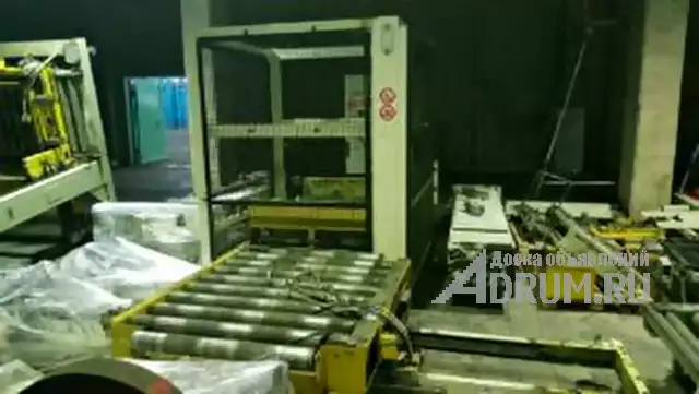 Комплект оборудования по подаче поддонов, укладки и обмотки пленкой AdvirMatic в Москвe