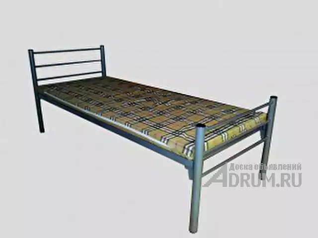 Армейские металлические кровати, двухъярусные кровати для детских лагерей, кровати металлические для рабочих, кровати оптом в Москвe, фото 5