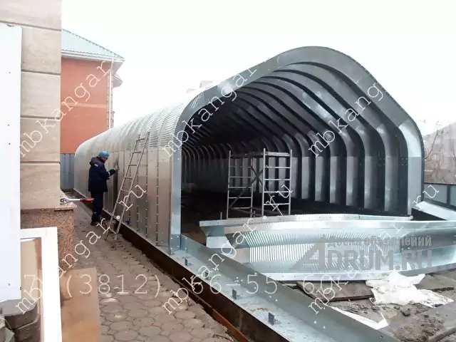Производим и устанавливаем быстровозводимые ангары в Омске, фото 4