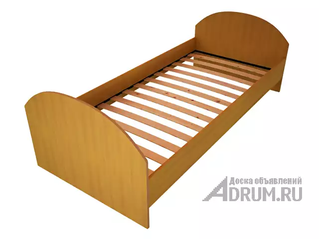 Металлические кровати с ДСП спинками для больниц, кровати для гостиниц, кровати для студентов, кровати для пансионатов. в Оренбурге, фото 5