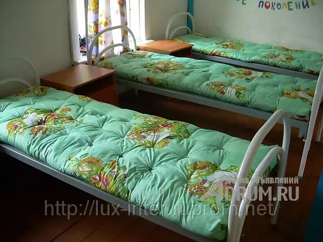 Металлические одноярусные кровати для больниц, кровати для гостиниц, кровати для санаториев, кровати оптом от производителя. в Саратове, фото 2