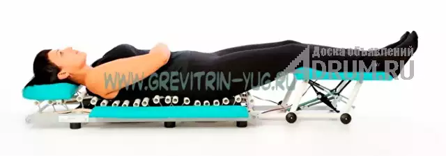Тракционная терапия на кушетке "Грэвитрин" для вытяжения позвоночника купить, в Апрелевке, категория "Медицинские инструменты и товары"