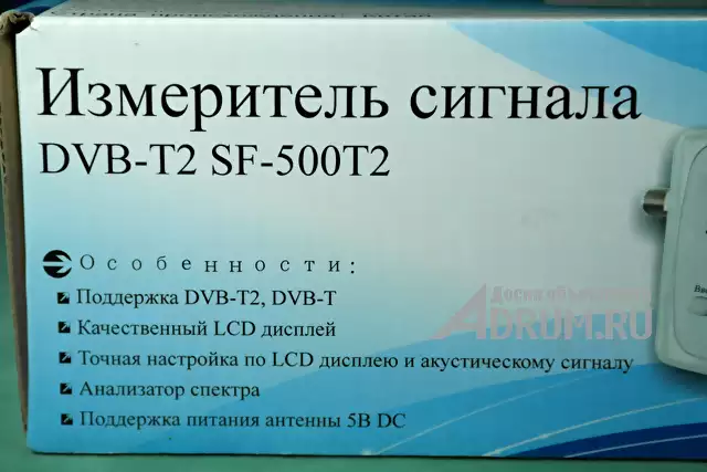 Продаю измеритель цифрового эфирного телесигнала DVB - T2 SF - 500T2 новый, в Москвe, категория "Телевизоры и проекторы"