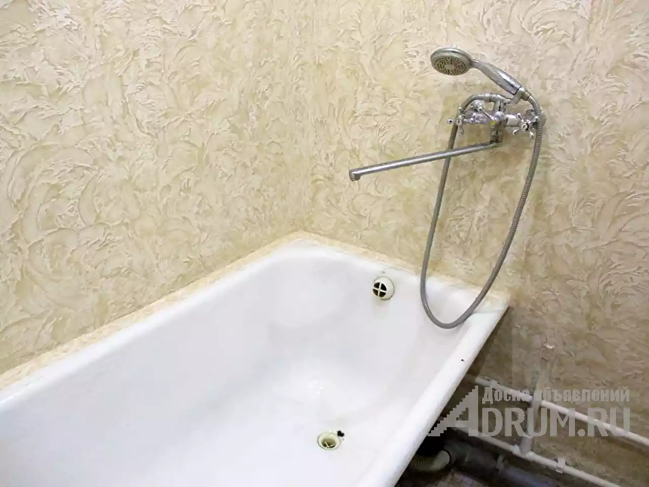 штукатурка стен в ванной фото