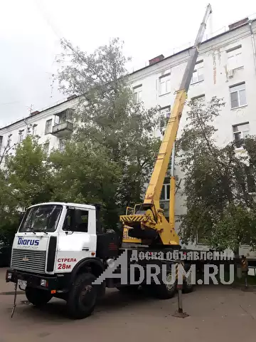 Услуги Аренда автокрана 25 тонн, Малаховка