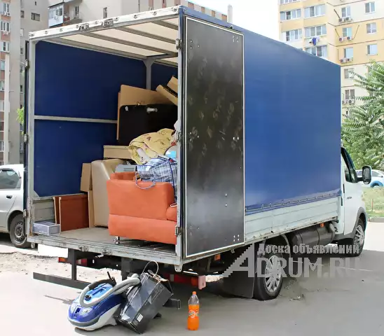 Грузоперевозки, переезды, доставка, вывоз мусора в Омске, фото 2