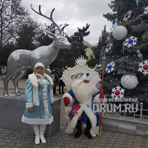Поздравление Деда мороза и Снегурочки в Евпатории. в Евпатория, фото 13