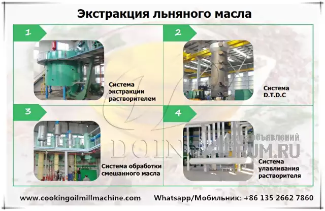 Комплектное оборудование для производства льняного масла с заводской ценой в Москвe, фото 2